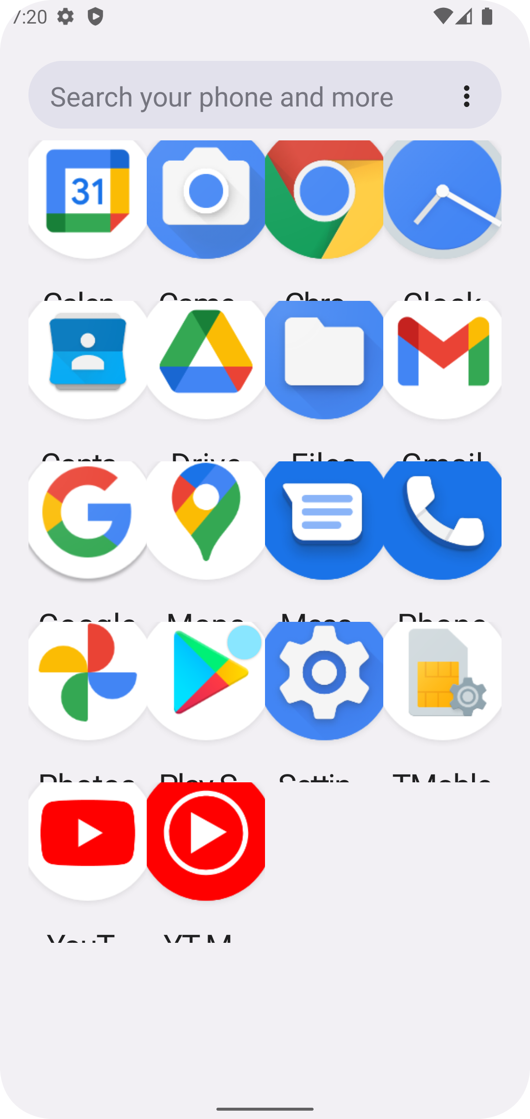 Android 13 icons